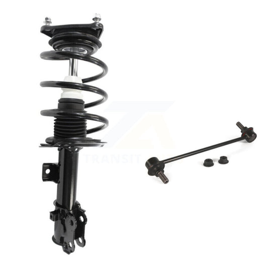 [Avant Droite] Ensemble de jambe de suspension avec ressort hélicoïdal pour Kia Forte Forte5 Koup KSS-105031
