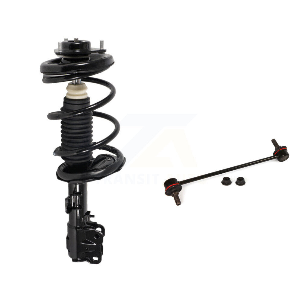[Avant Droite] Ensemble de jambe de suspension avec ressort hélicoïdal pour Mitsubishi Lancer KSS-105046