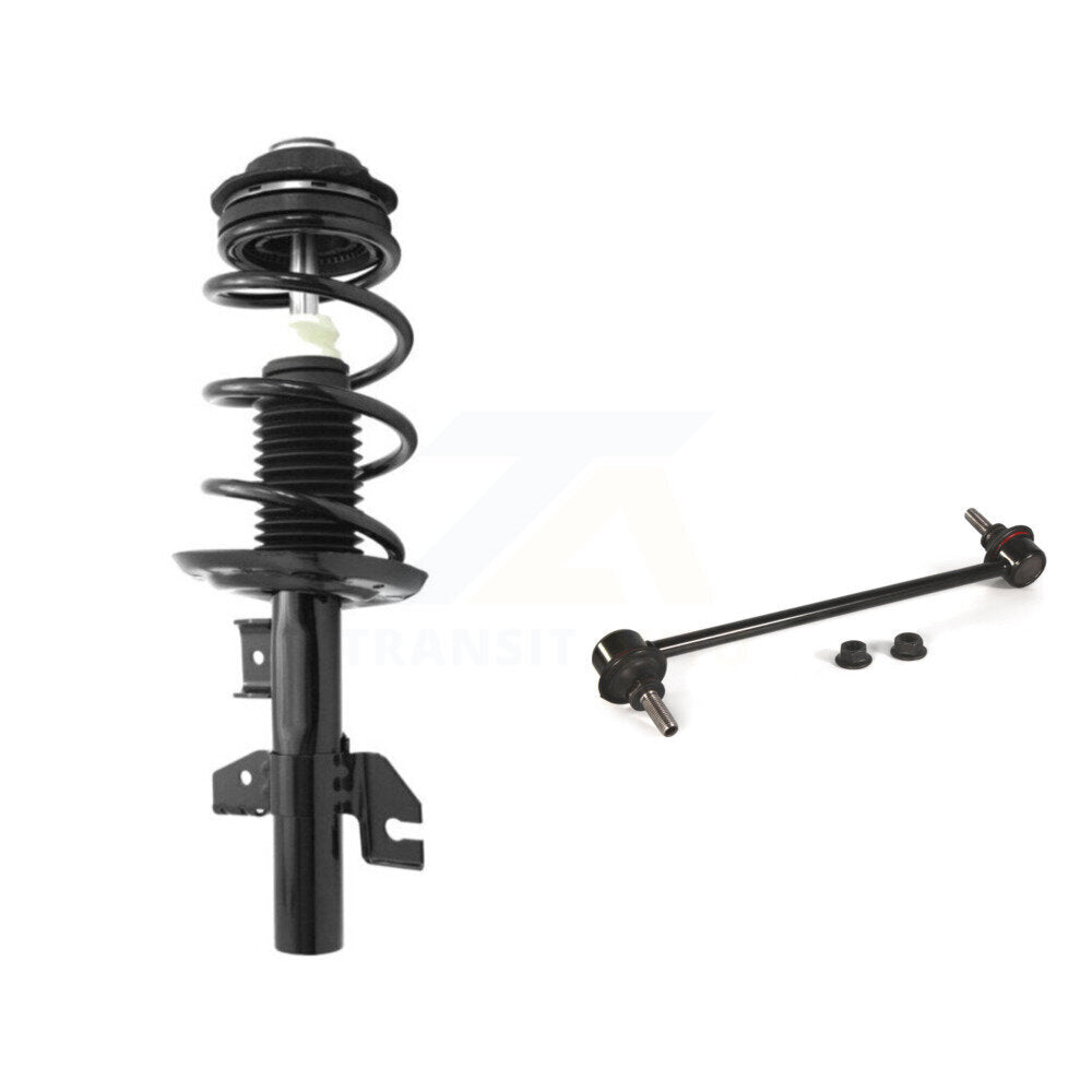 [Avant Droite] Ensemble de jambe de suspension avec ressort hélicoïdal pour Dodge Dart Excludes SE SXT Rallye Models KSS-105055