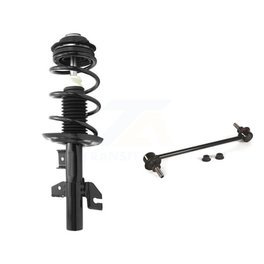 [Avant Droite] Ensemble de jambe de suspension avec ressort hélicoïdal pour Dodge Dart Excludes SE SXT Rallye Models KSS-105055