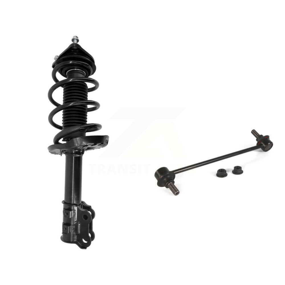 [Avant Droite] Ensemble de jambe de suspension avec ressort hélicoïdal pour Hyundai Elantra GT Excludes Sedan Models KSS-105059