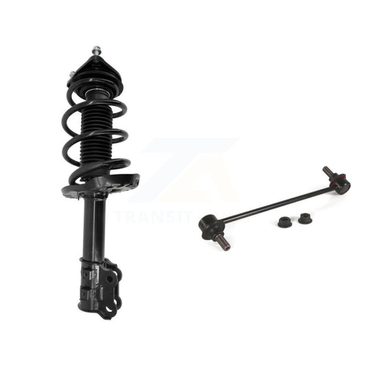 [Avant Droite] Ensemble de jambe de suspension avec ressort hélicoïdal pour Hyundai Elantra GT Excludes Sedan Models KSS-105059