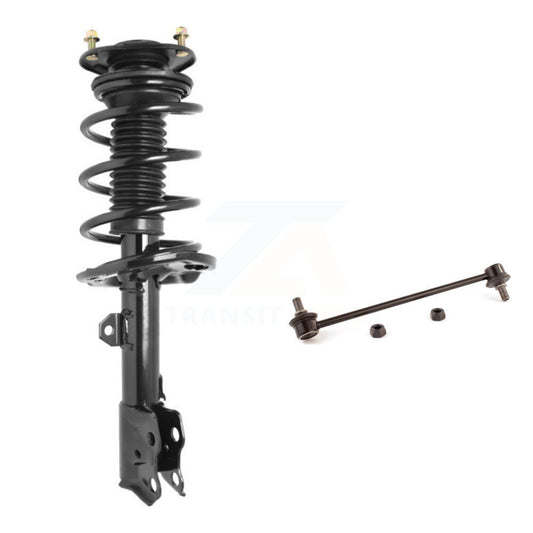 [Avant Droite] Ensemble de jambe de suspension avec ressort hélicoïdal pour Toyota Corolla KSS-105062