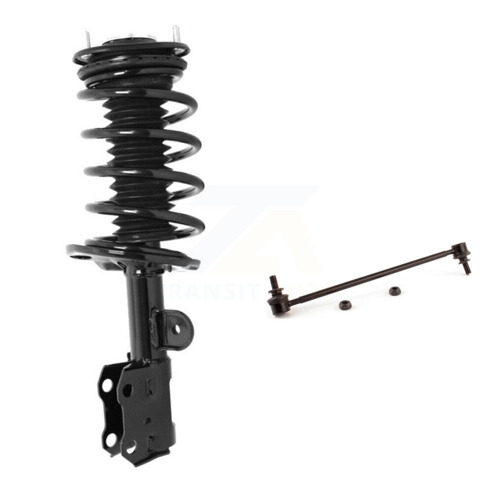 [Avant Droite] Ensemble de jambe de suspension avec ressort hélicoïdal pour Toyota Prius Plug-In KSS-105063