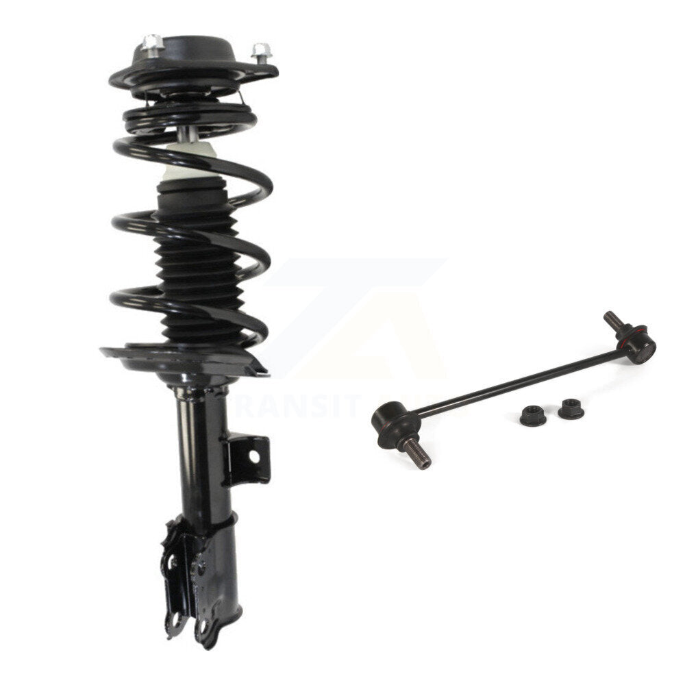 [Avant Droite] Ensemble de jambe de suspension avec ressort hélicoïdal pour Hyundai Elantra Coupe KSS-105065