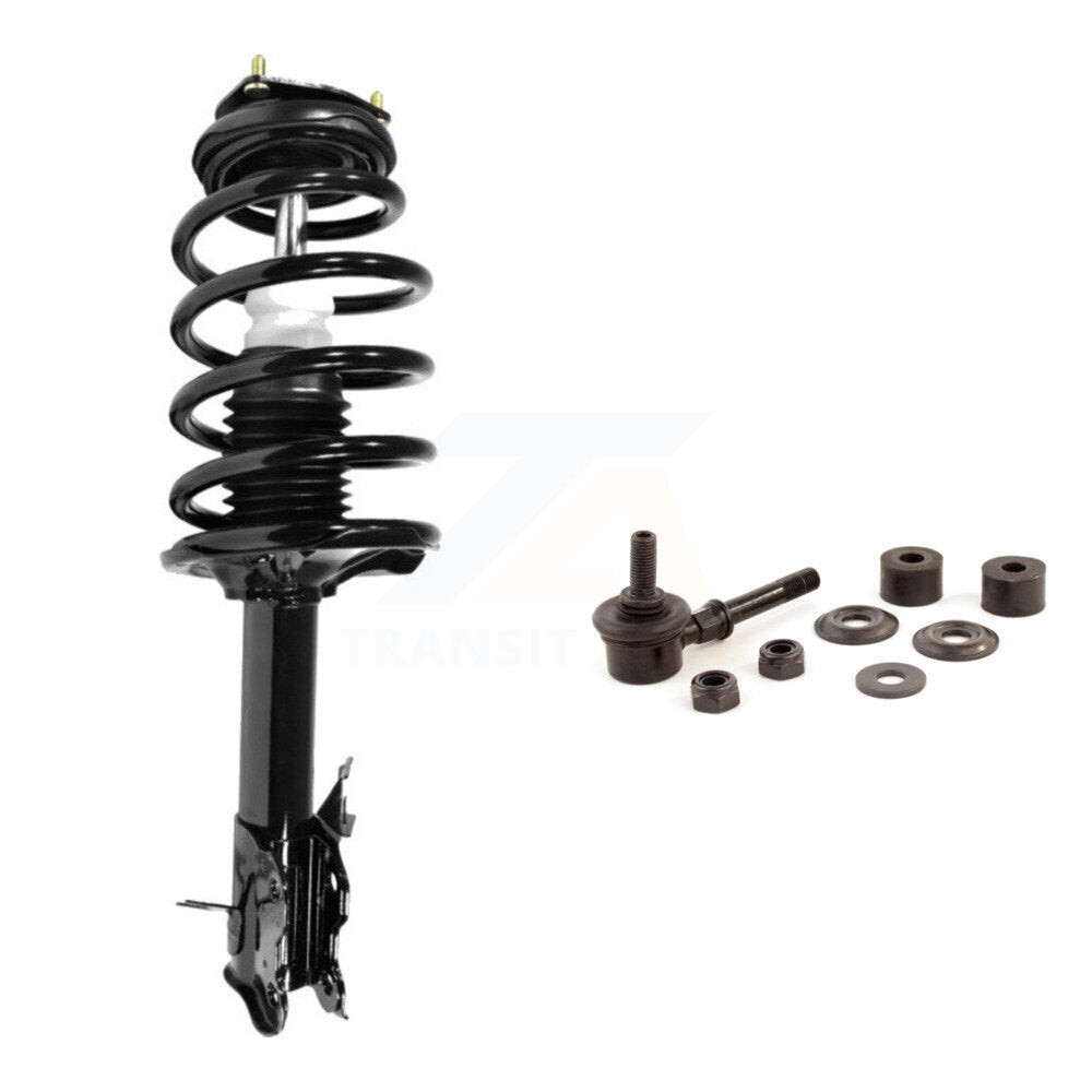 [Avant Droite] Ensemble de jambe de suspension avec ressort hélicoïdal pour Nissan Sentra KSS-105074