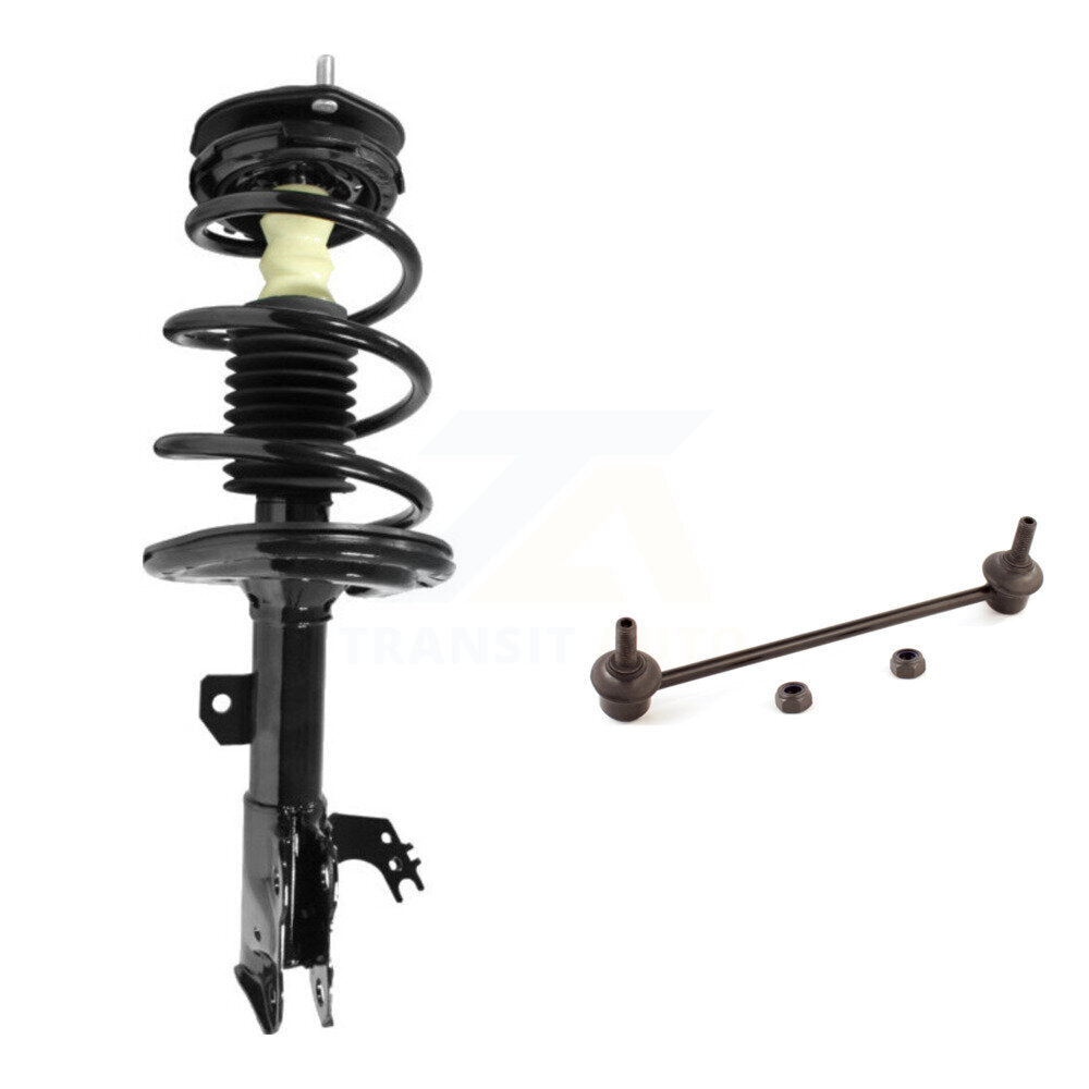 [Avant Droite] Ensemble de jambe de suspension avec ressort hélicoïdal pour Toyota Camry KSS-105077