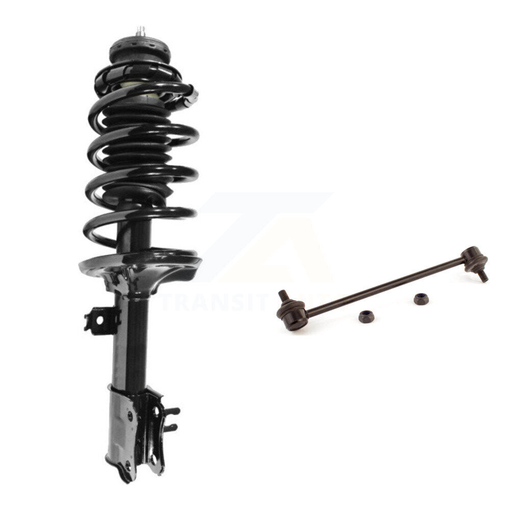 [Avant Droite] Ensemble de jambe de suspension avec ressort hélicoïdal pour Chevrolet Aveo Pontiac Aveo5 Wave G3 Suzuki KSS-105079