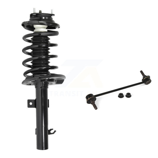 [Avant Droite] Ensemble de jambe de suspension avec ressort hélicoïdal pour Ford Focus KSS-105082