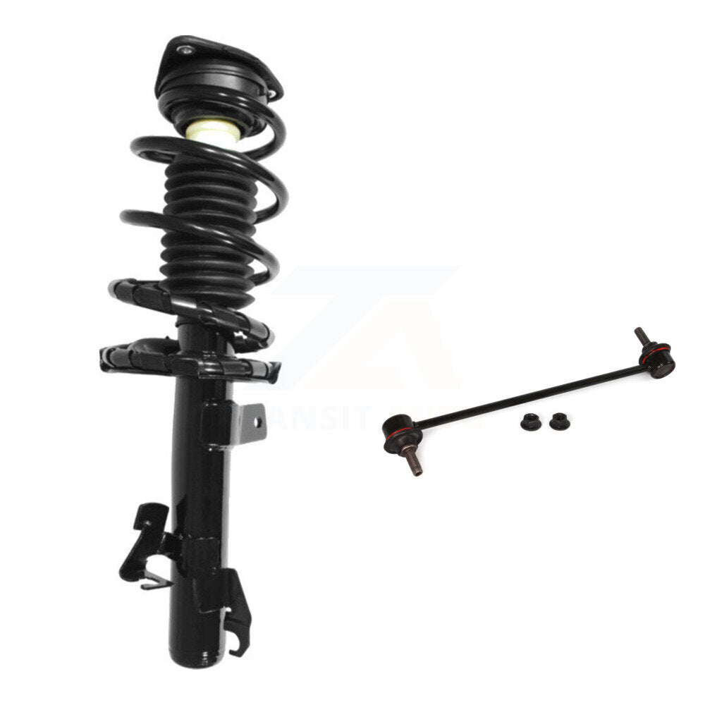 [Avant Droite] Ensemble de jambe de suspension avec ressort hélicoïdal pour Mazda 3 Excludes MazdaSpeed Model KSS-105085