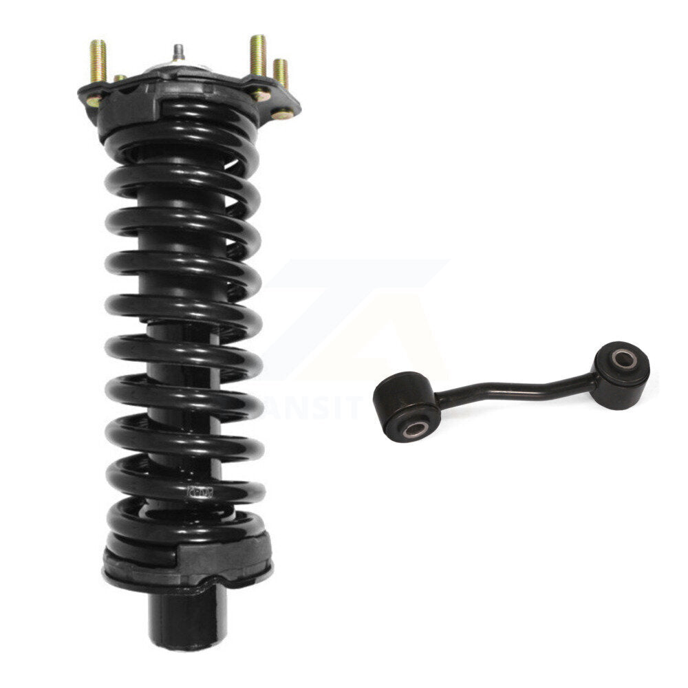 [Avant Droite] Ensemble de jambe de suspension avec ressort hélicoïdal pour 02-07 Jeep Liberty Excludes Diesel Engines KSS-105101