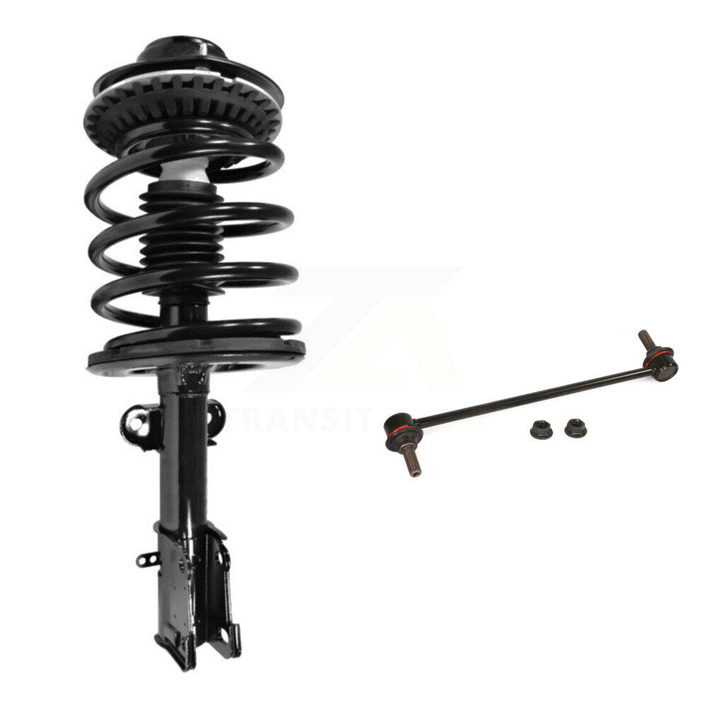 [Avant Droite] Ensemble de jambe de suspension avec ressort hélicoïdal pour Dodge Grand Caravan Chrysler Town Country KSS-105134
