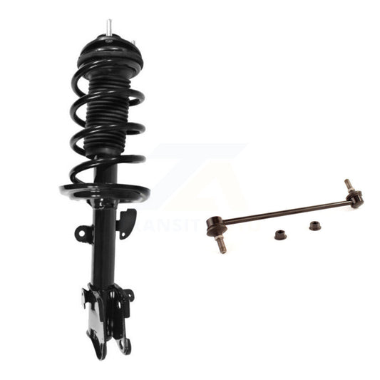 [Avant Droite] Ensemble de jambe de suspension avec ressort hélicoïdal pour Acura MDX ZDX Excludes Electronic Suspension KSS-105155
