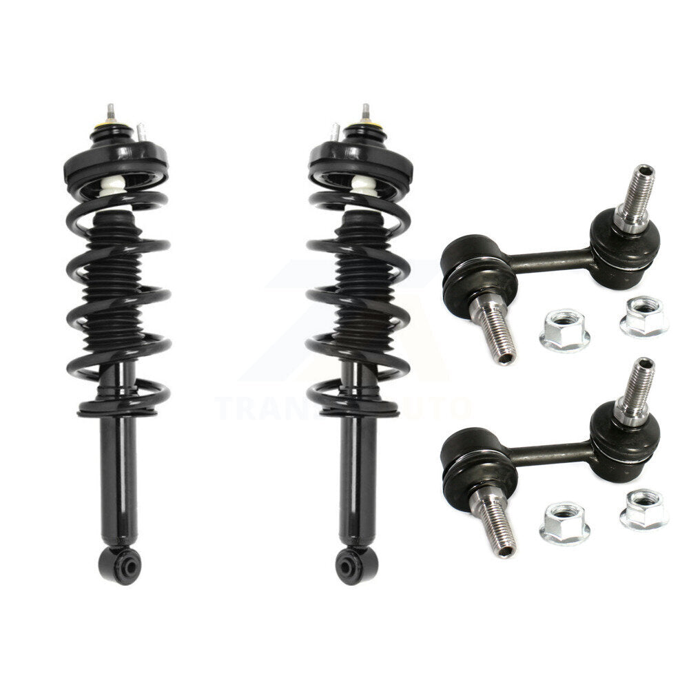 [Arrière] Ensemble de jambe de suspension avec ressort hélicoïdal pour 11-20 Dodge Journey Excludes Performance Suspension KSS-105186