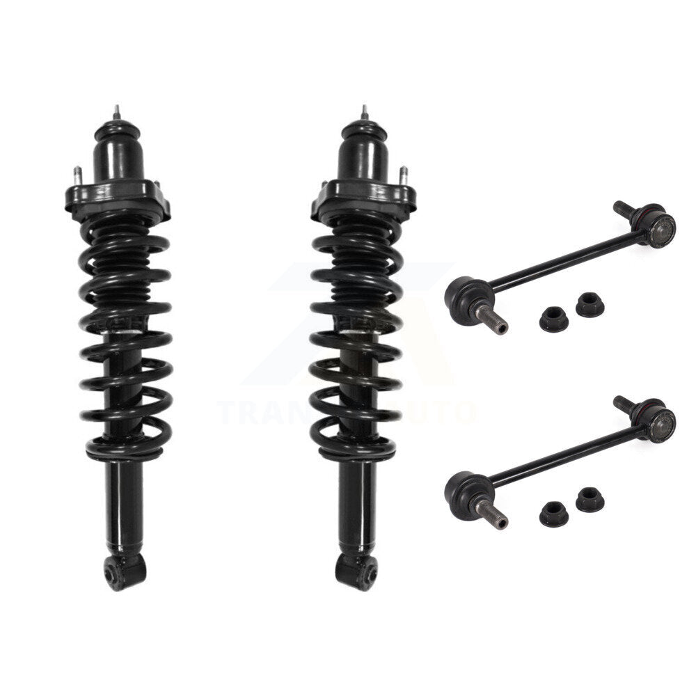 [Arrière] Ensemble de jambe de suspension avec ressort hélicoïdal pour 2017 Jeep Compass Excludes Offroad Package KSS-105233