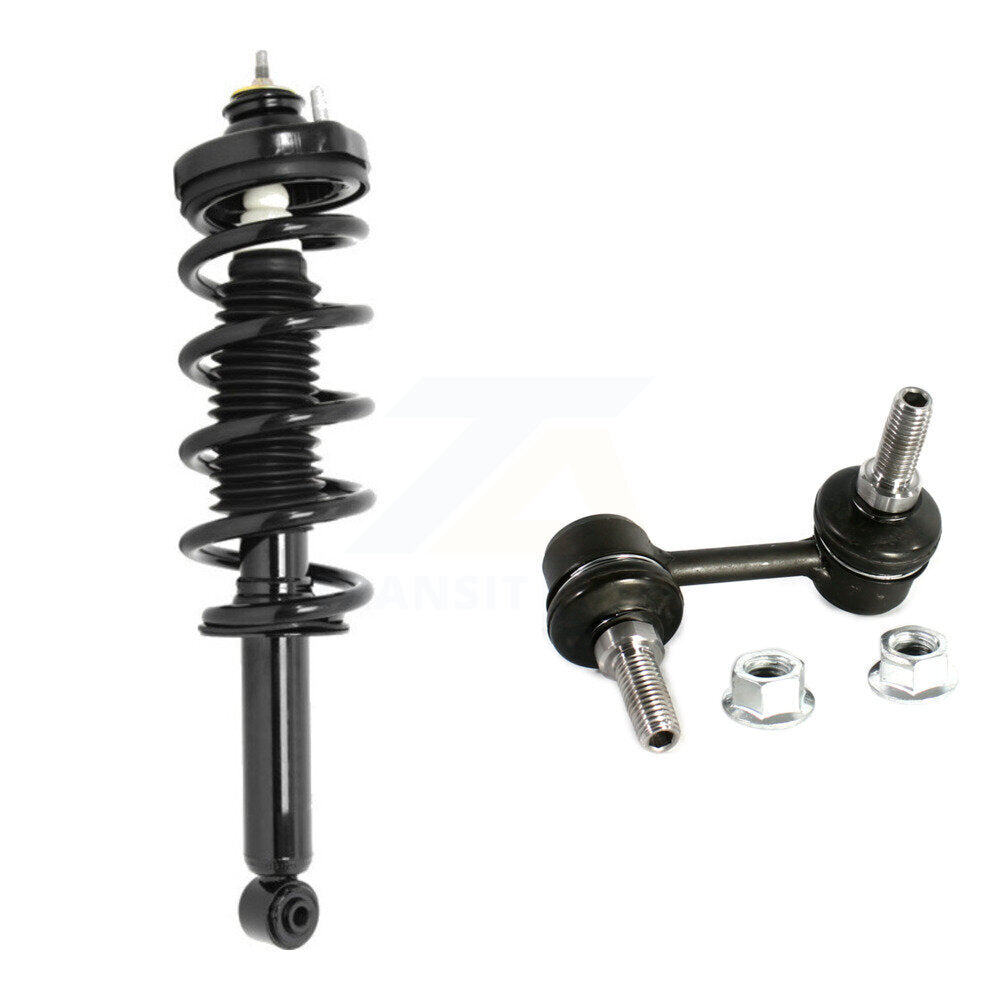 [Arrière] Ensemble de jambe de suspension avec ressort hélicoïdal pour 11-20 Dodge Journey Excludes Performance Suspension KSS-105266