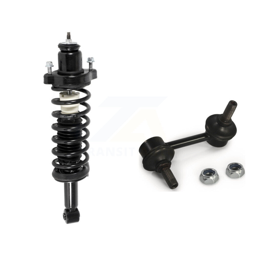 [Arrière] Ensemble de jambe de suspension avec ressort hélicoïdal pour 08-10 Mitsubishi Lancer GTS with Naturally Aspirated KSS-105269