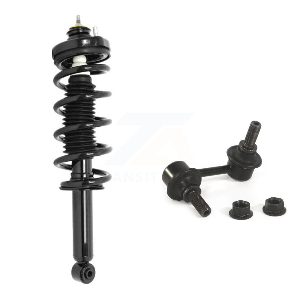 [Arrière] Ensemble de jambe de suspension avec ressort hélicoïdal pour 11-20 Dodge Journey Excludes Performance Suspension KSS-105288