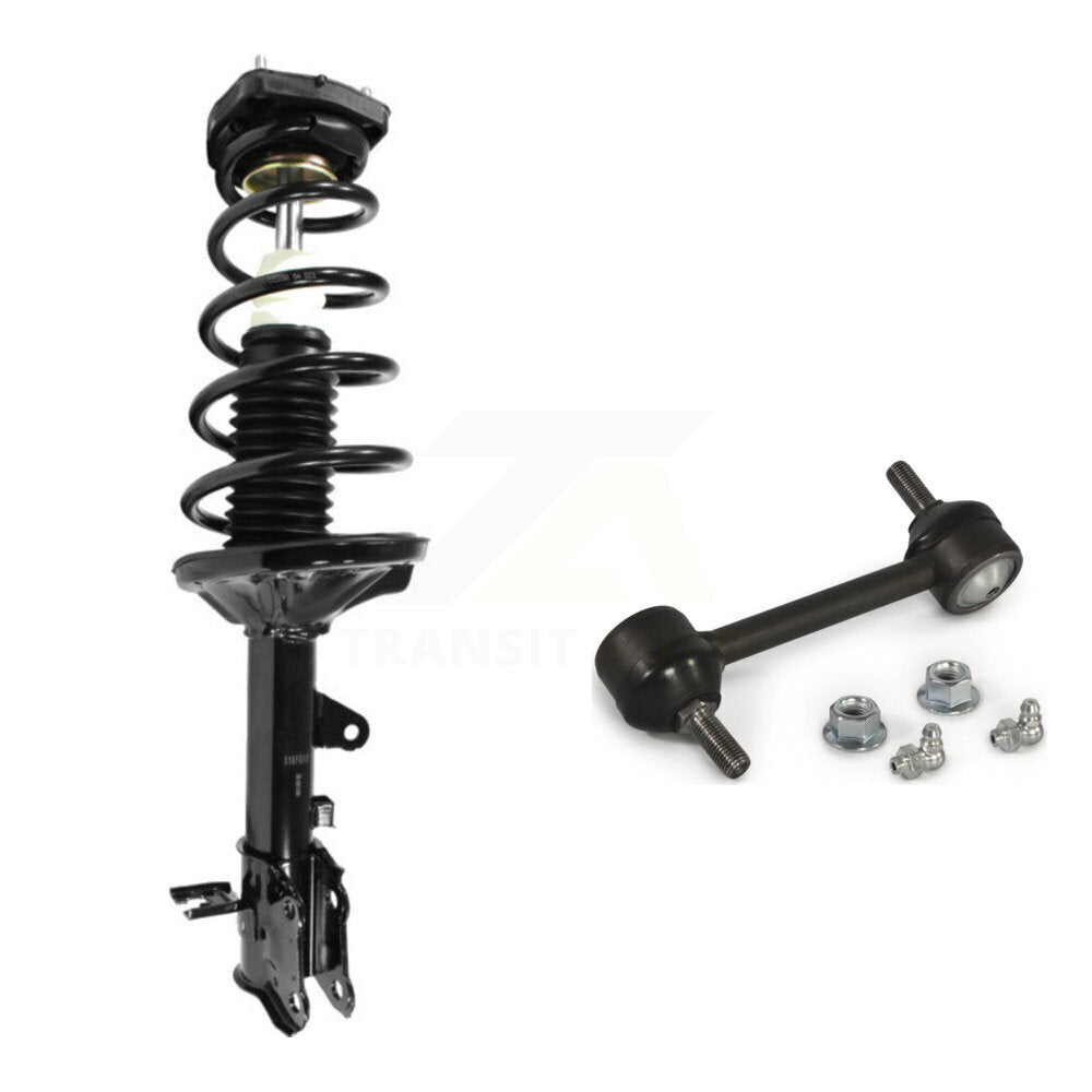 [Arrière Gauche] Ensemble de jambe de suspension avec ressort hélicoïdal pour Hyundai Elantra KSS-105321