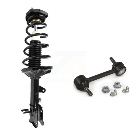 [Arrière Gauche] Ensemble de jambe de suspension avec ressort hélicoïdal pour Hyundai Elantra KSS-105321