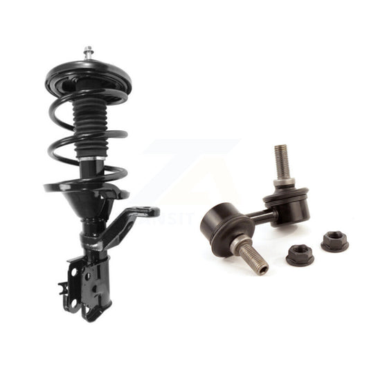 [Avant Gauche] Ensemble de jambe de suspension avec ressort hélicoïdal pour 2002-2004 Acura RSX KSS-105342