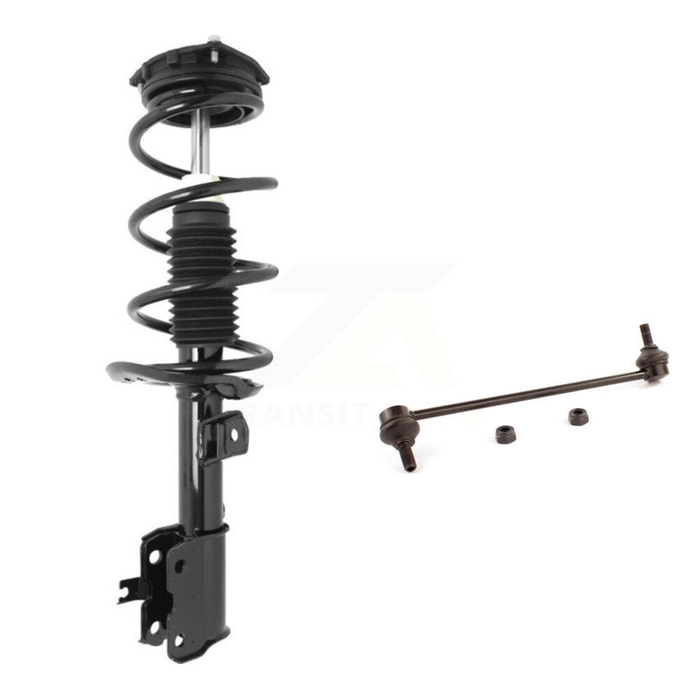 [Avant Gauche] Ensemble de jambe de suspension avec ressort hélicoïdal pour Nissan Rogue Select FWD KSS-105348