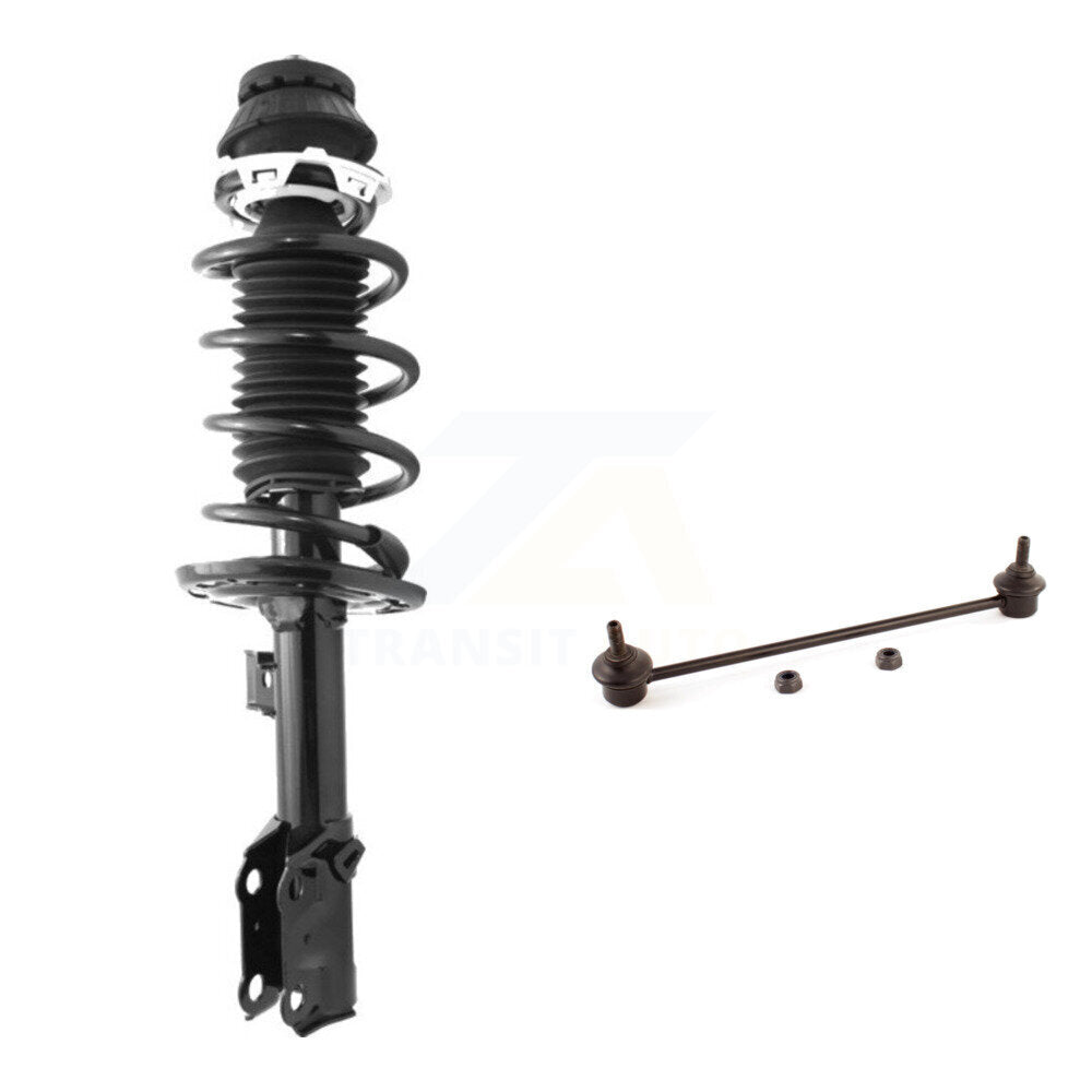 [Avant Gauche] Ensemble de jambe de suspension avec ressort hélicoïdal pour 2007-2008 Honda Fit KSS-105351