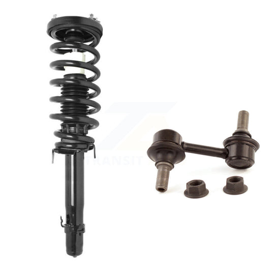 [Avant Gauche] Ensemble de jambe de suspension avec ressort hélicoïdal pour 09-14 Acura TL FWD Excludes All Wheel Drive KSS-105354