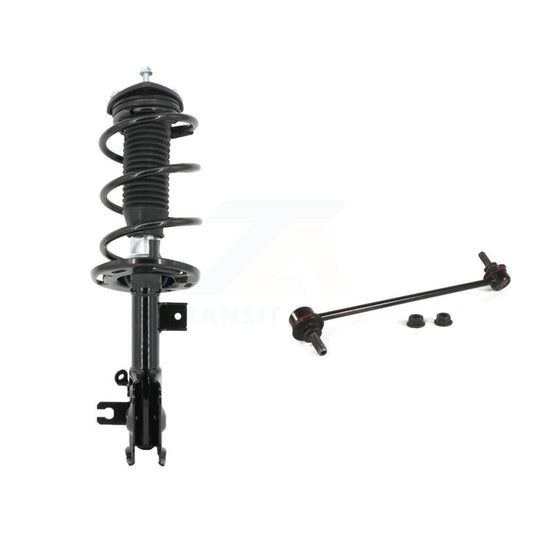 [Avant Gauche] Ensemble de jambe de suspension avec ressort hélicoïdal pour 2014-2018 Mazda 3 KSS-105355