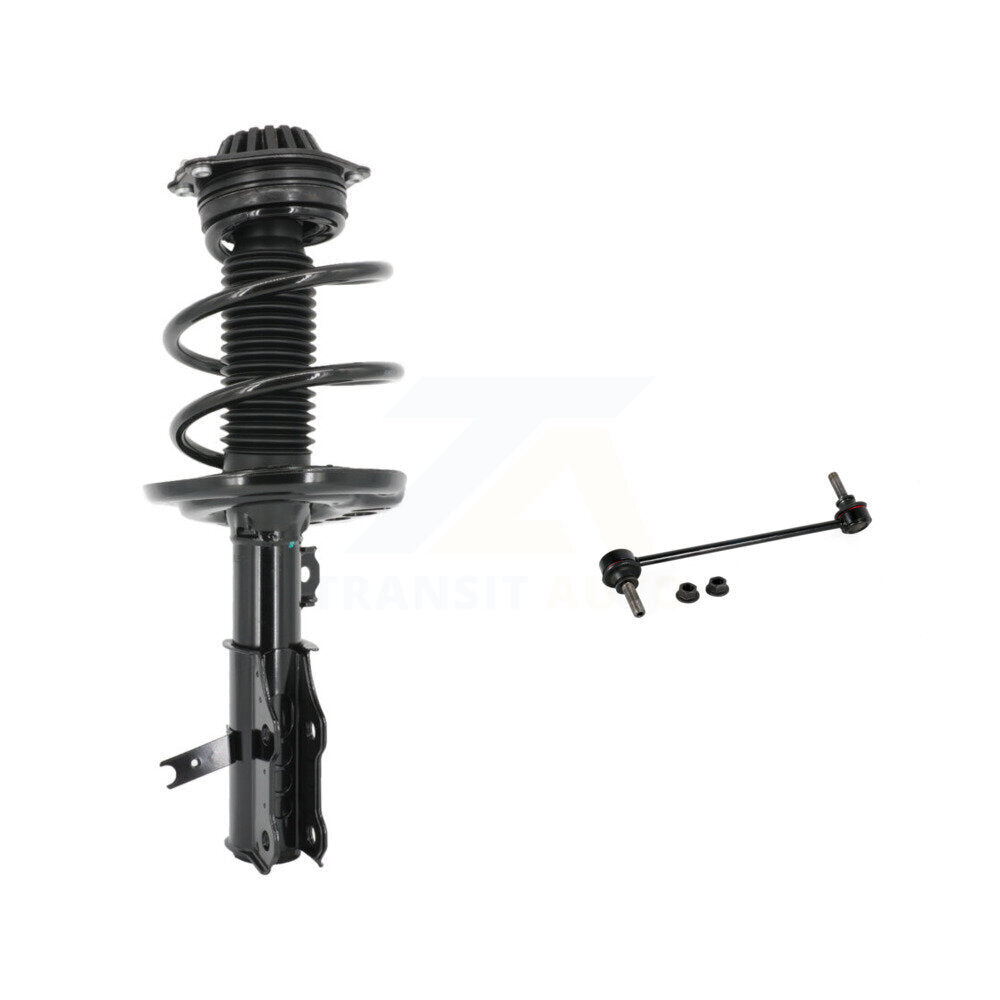 [Avant Gauche] Ensemble de jambe de suspension avec ressort hélicoïdal pour 2016-2024 Chevrolet Malibu KSS-105357