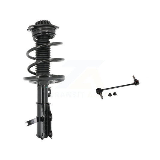 [Avant Gauche] Ensemble de jambe de suspension avec ressort hélicoïdal pour 2016-2024 Chevrolet Malibu KSS-105357