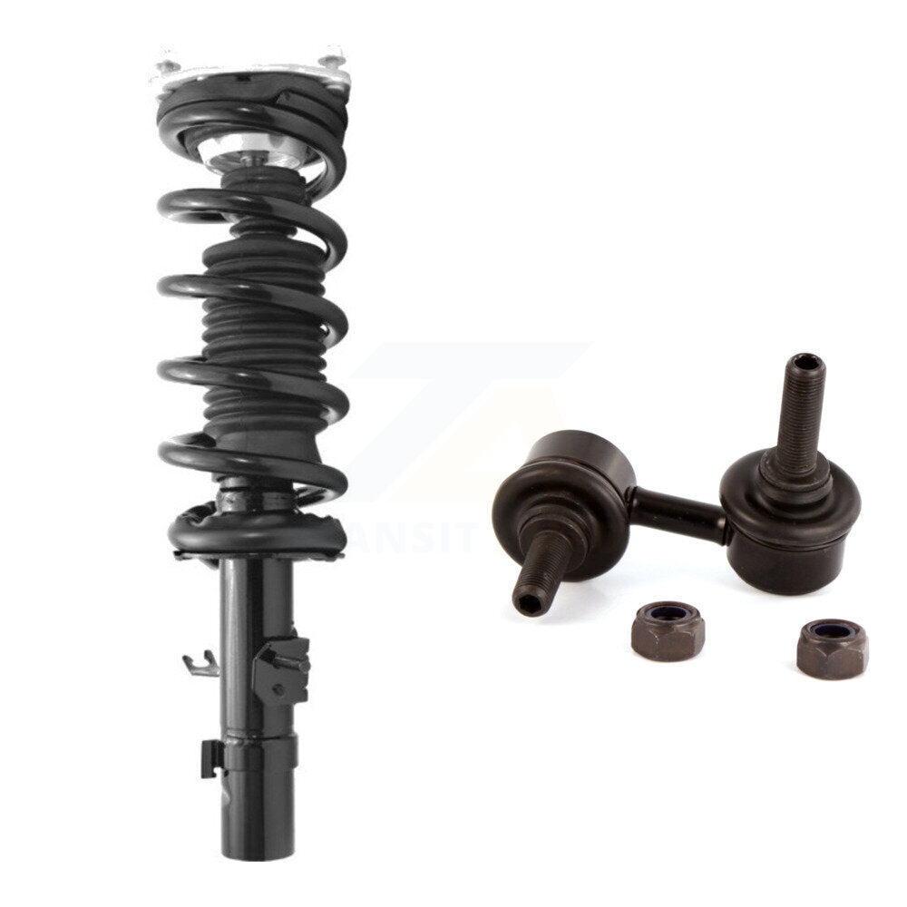 [Avant Gauche] Ensemble de jambe de suspension avec ressort hélicoïdal pour INFINITI G37 G35 G25 Q40 Sedan with AWD KSS-105372