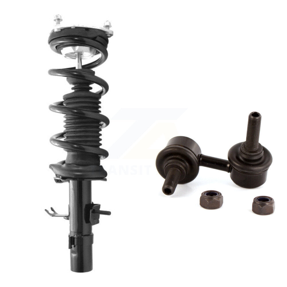 [Avant Gauche] Ensemble de jambe de suspension avec ressort hélicoïdal pour INFINITI G37 Q60 Coupe with AWD KSS-105373