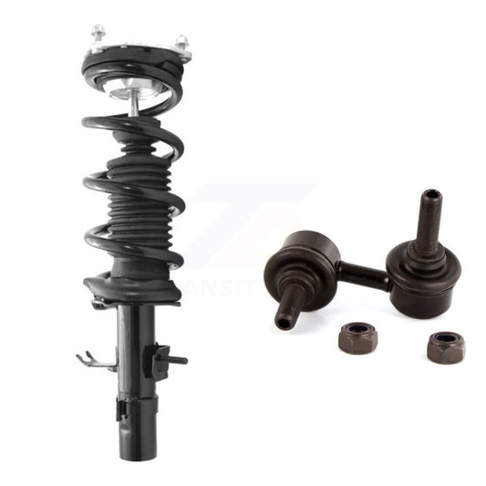 [Avant Gauche] Ensemble de jambe de suspension avec ressort hélicoïdal pour INFINITI G37 Q60 Coupe with AWD KSS-105373