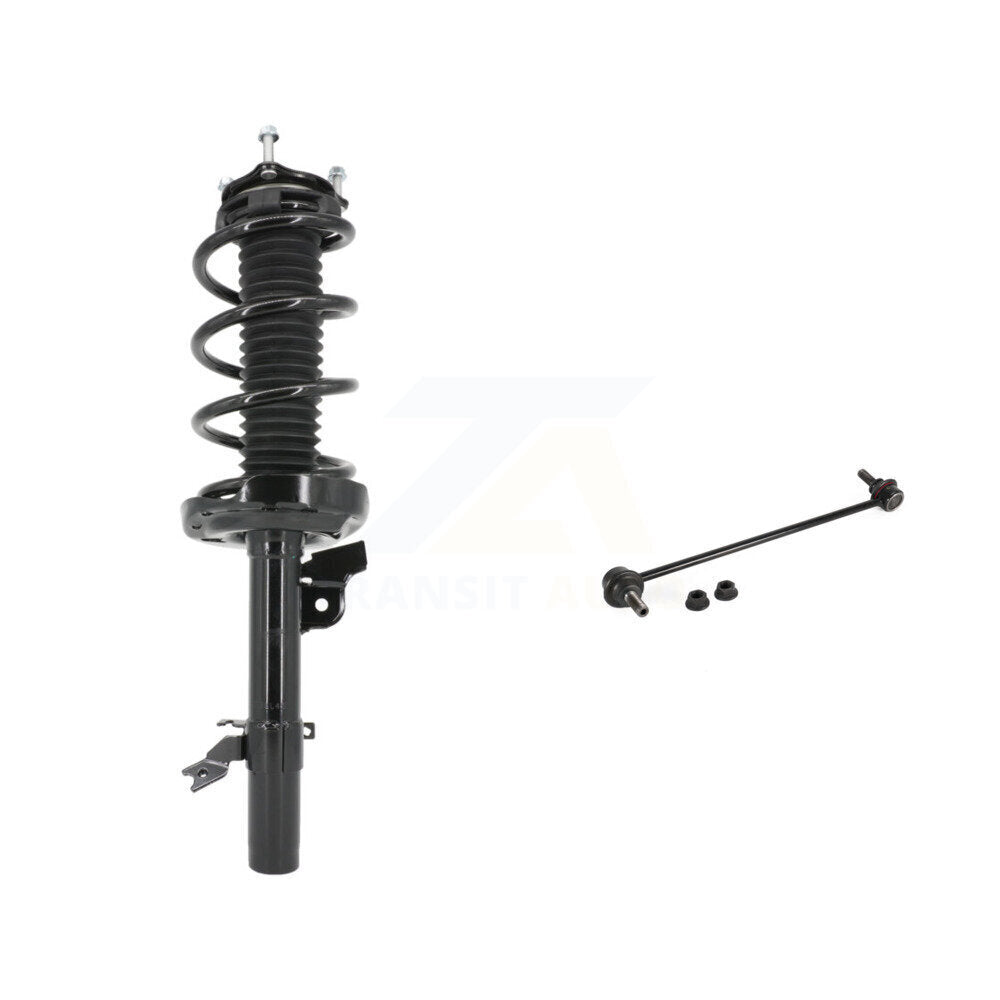 [Avant Gauche] Ensemble de jambe de suspension avec ressort hélicoïdal pour Honda Pilot Ridgeline KSS-105374