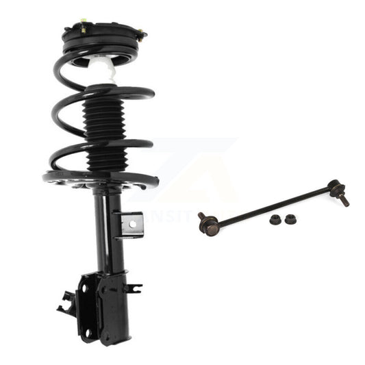 [Avant Gauche] Ensemble de jambe de suspension avec ressort hélicoïdal pour 13-18 Nissan Altima Excludes Coupe V6 Engine KSS-105376