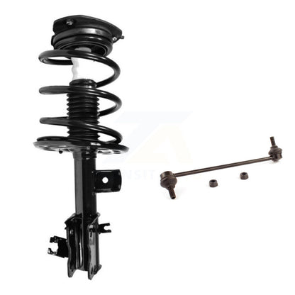[Avant Gauche] Ensemble de jambe de suspension avec ressort hélicoïdal pour 07-12 Nissan Altima GAS engine Excludes Hybrid KSS-105378