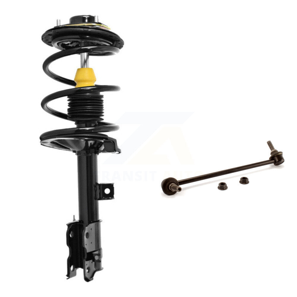 [Avant Gauche] Ensemble de jambe de suspension avec ressort hélicoïdal pour 2003-2007 Nissan Murano KSS-105380