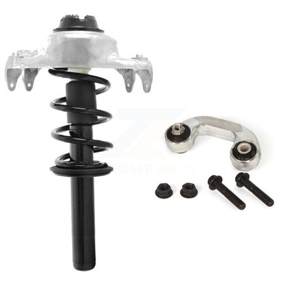 [Avant Gauche] Ensemble de jambe de suspension avec ressort hélicoïdal pour 2009 Audi A4 Quattro Convertible KSS-105388