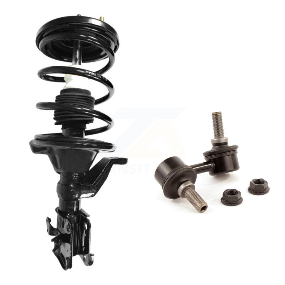 [Avant Gauche] Ensemble de jambe de suspension avec ressort hélicoïdal pour Honda Civic Acura EL KSS-105397