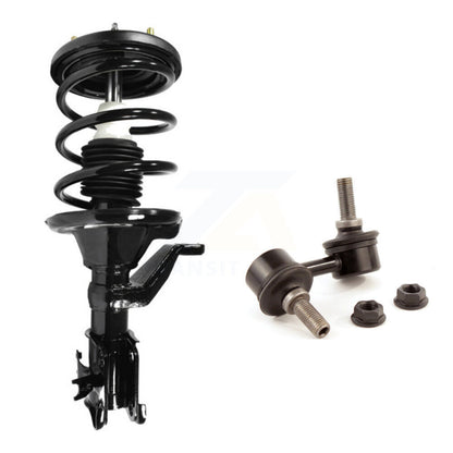 [Avant Gauche] Ensemble de jambe de suspension avec ressort hélicoïdal pour Honda Civic Excludes Hybrid Si Models KSS-105398