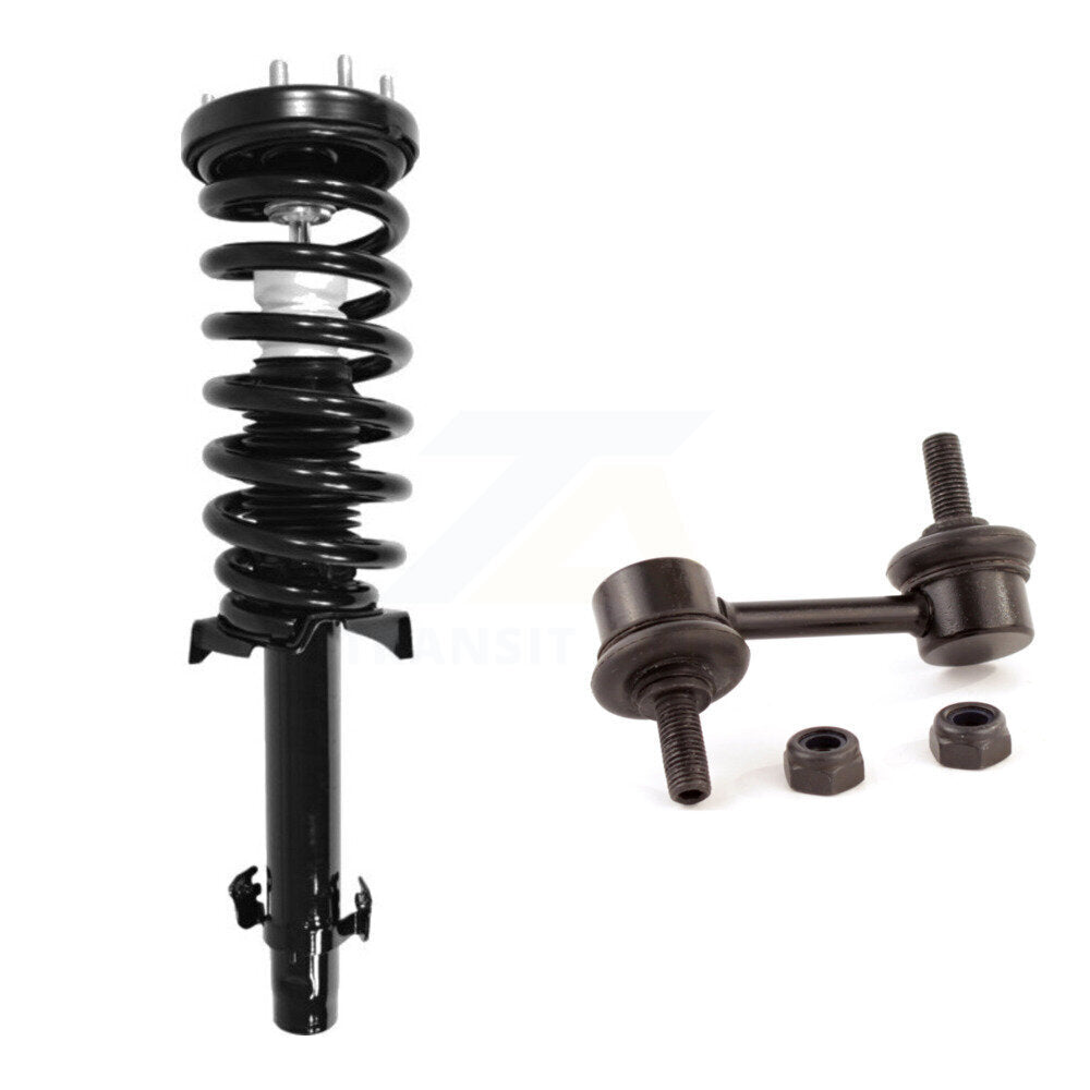 [Avant Gauche] Ensemble de jambe de suspension avec ressort hélicoïdal pour Honda Accord Excludes Sedans with V6 engines KSS-105402