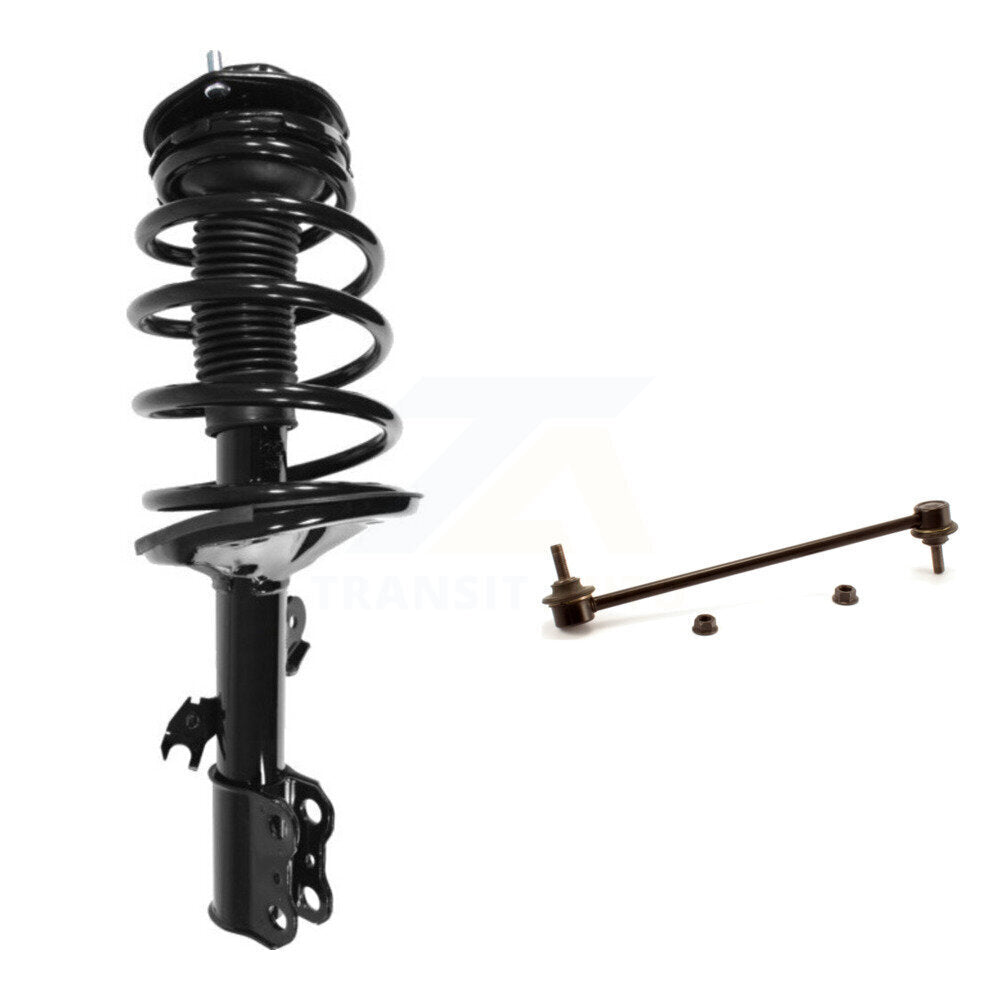 [Avant Gauche] Ensemble de jambe de suspension avec ressort hélicoïdal pour Toyota Sienna KSS-105408
