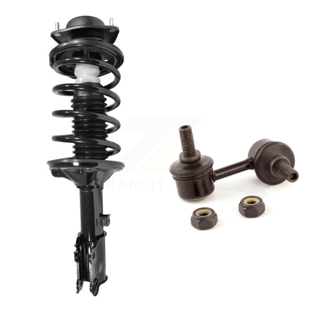 [Avant Gauche] Ensemble de jambe de suspension avec ressort hélicoïdal pour 2000-2005 Hyundai Accent KSS-105417