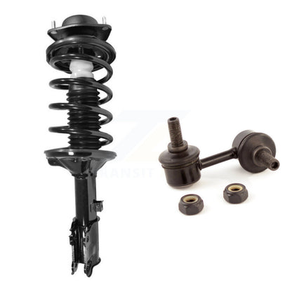 [Avant Gauche] Ensemble de jambe de suspension avec ressort hélicoïdal pour 2000-2005 Hyundai Accent KSS-105417