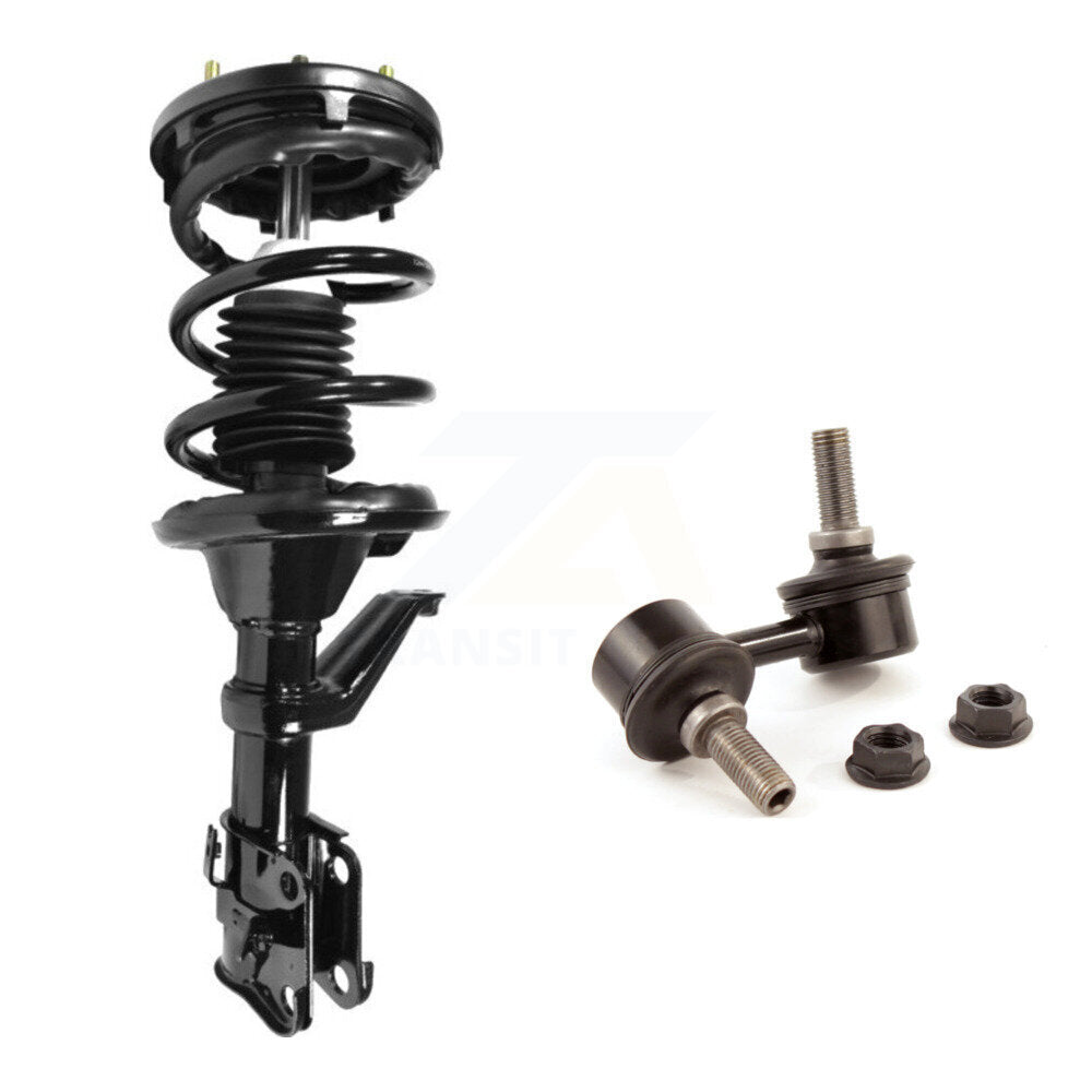 [Avant Gauche] Ensemble de jambe de suspension avec ressort hélicoïdal pour Honda CR-V KSS-105425