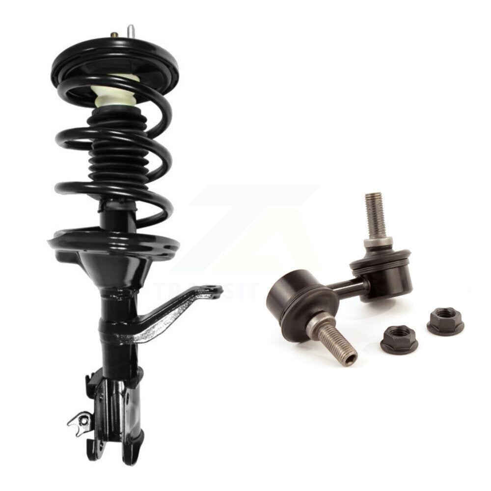 [Avant Gauche] Ensemble de jambe de suspension avec ressort hélicoïdal pour Honda Element KSS-105426