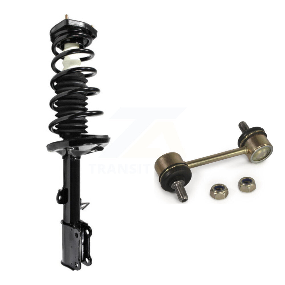 [Arrière Droite] Ensemble de jambe de suspension avec ressort hélicoïdal pour Toyota Corolla Prizm Chevrolet Geo KSS-105478