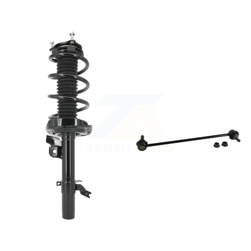 [Avant Droite] Ensemble de jambe de suspension avec ressort hélicoïdal pour Honda Pilot Ridgeline KSS-105514