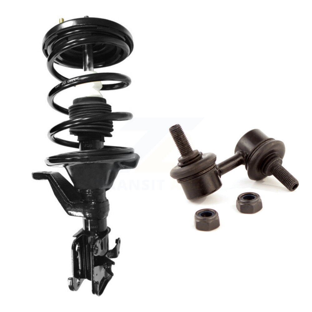 [Avant Droite] Ensemble de jambe de suspension avec ressort hélicoïdal pour Honda Civic Acura EL KSS-105524